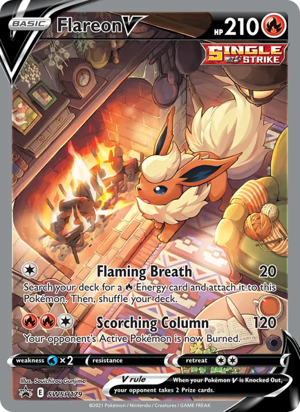 Flareon V, SWSH179
