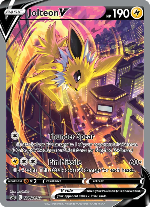 Jolteon V, SWSH183