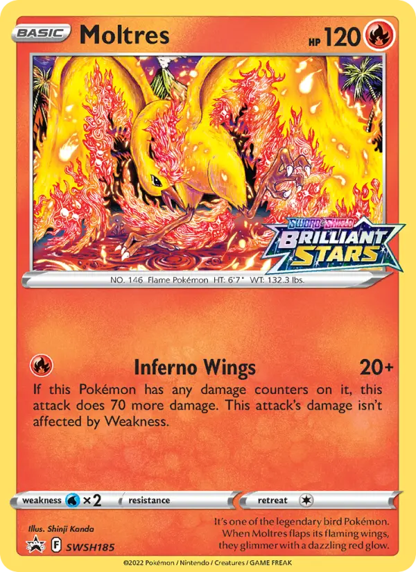 Moltres, SWSH185