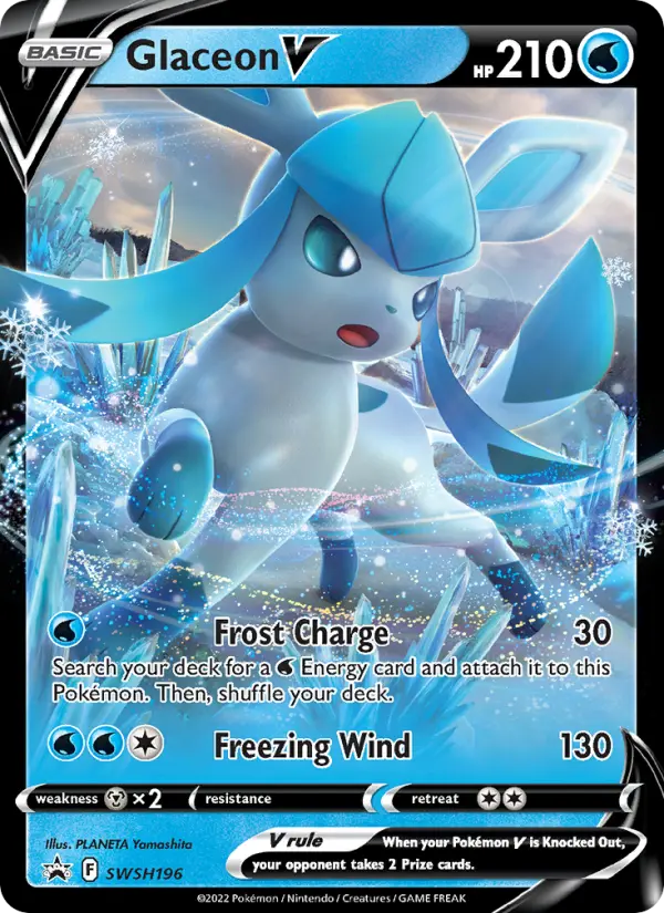 Glaceon V, SWSH196