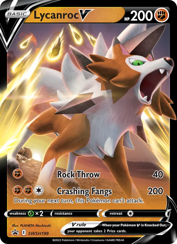Lycanroc V, SWSH199