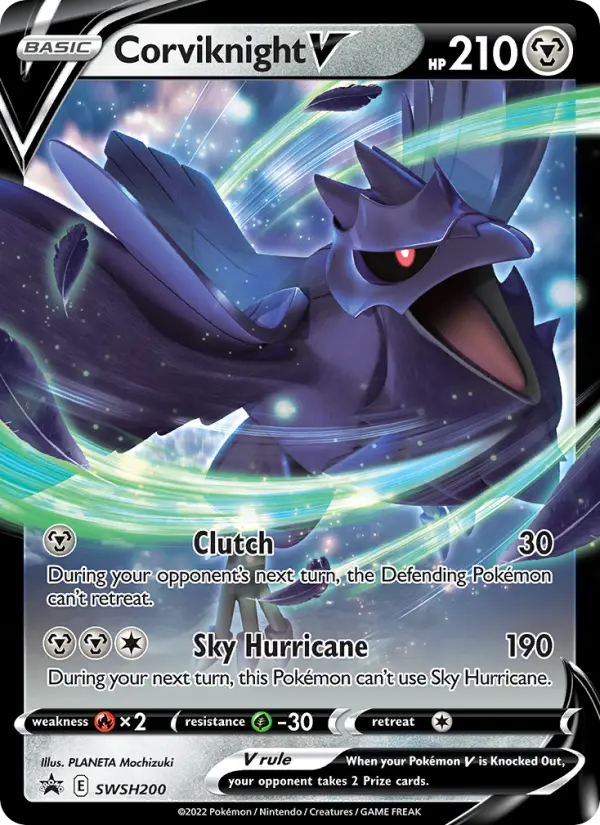 Corviknight V, SWSH200
