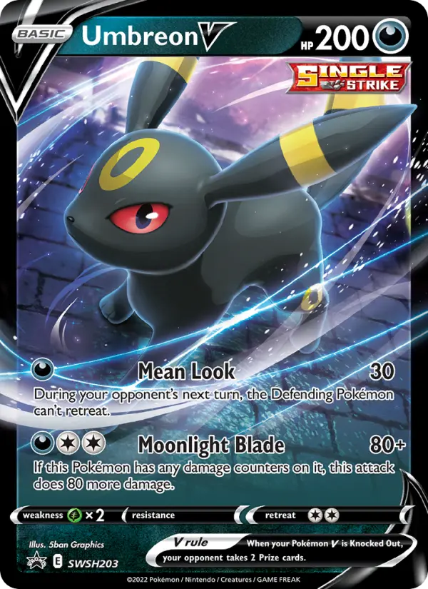 Umbreon V, SWSH203