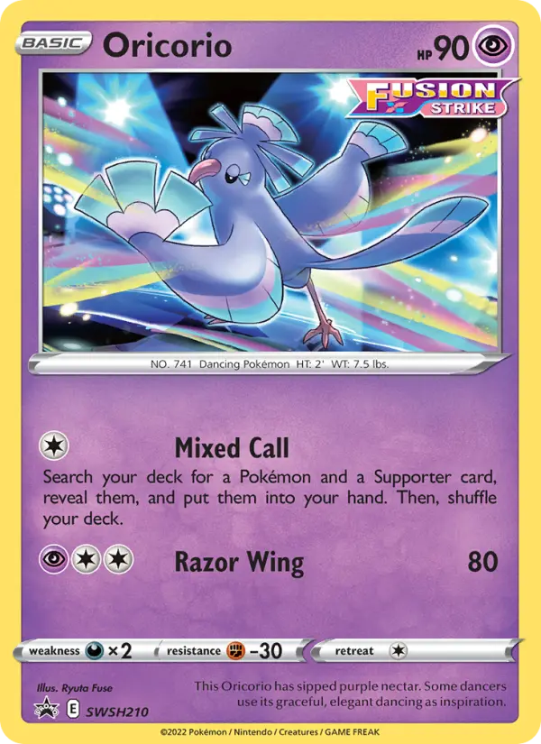 Oricorio, SWSH210