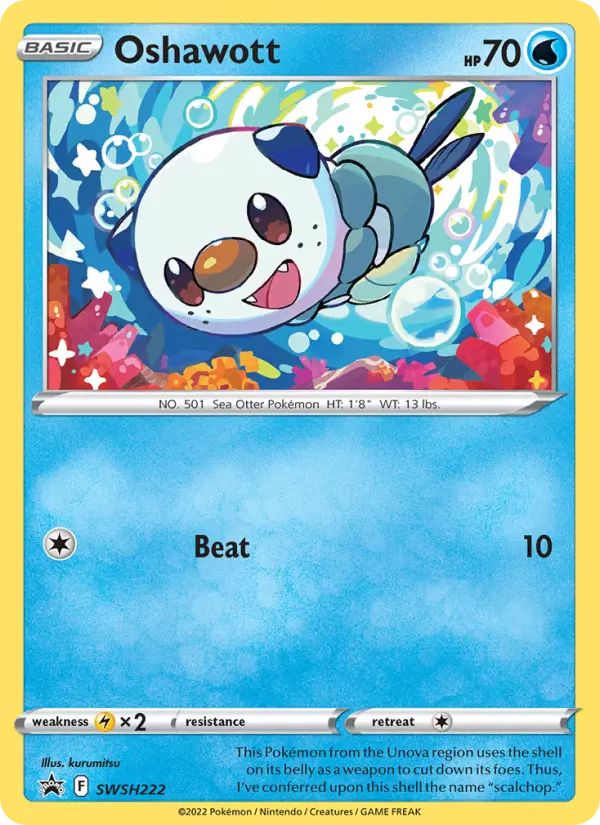 Oshawott, SWSH222