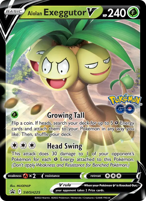 Alolan Exeggutor V, SWSH225