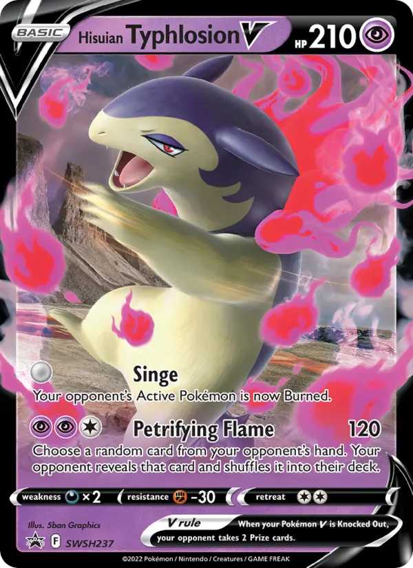 Hisuian Typhlosion V, SWSH237