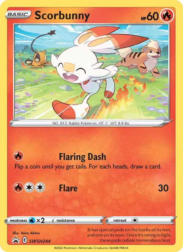 Scorbunny, SWSH244