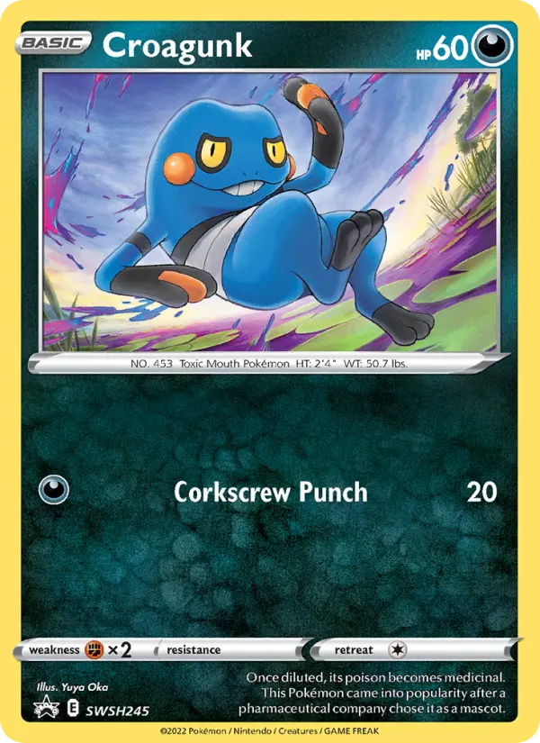 Croagunk, SWSH245
