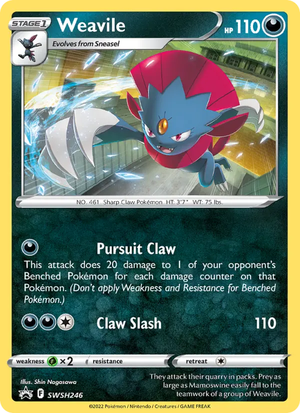 Weavile, SWSH246