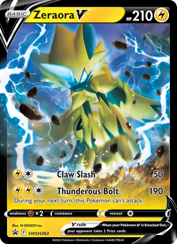 Zeraora V, SWSH263