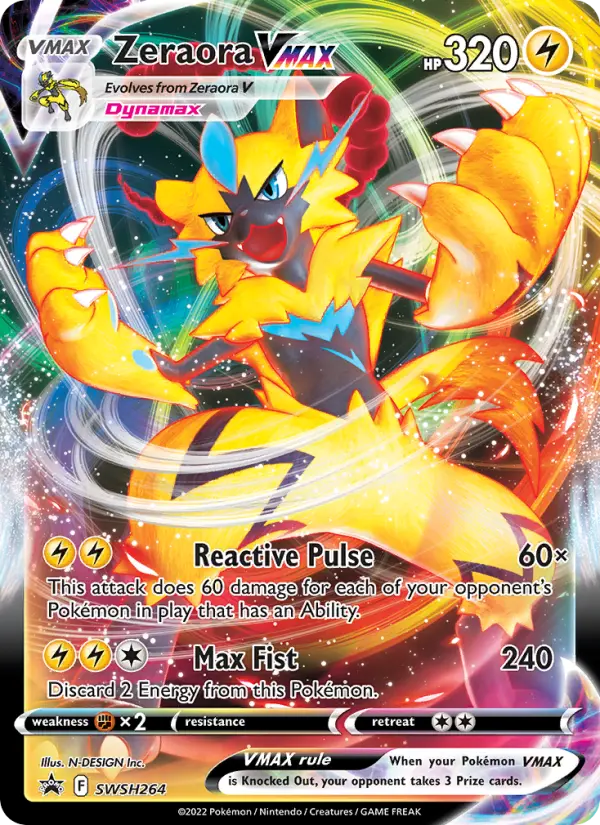 Zeraora VMAX, SWSH264