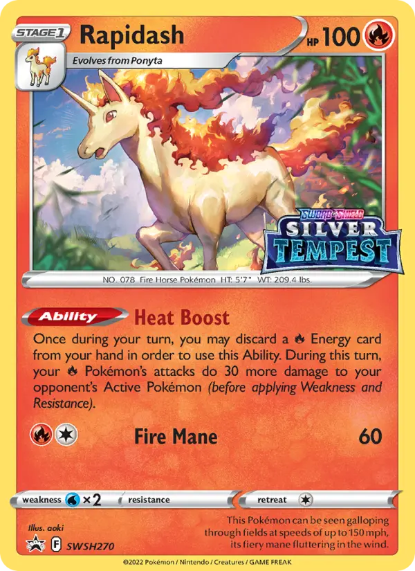Rapidash, SWSH270