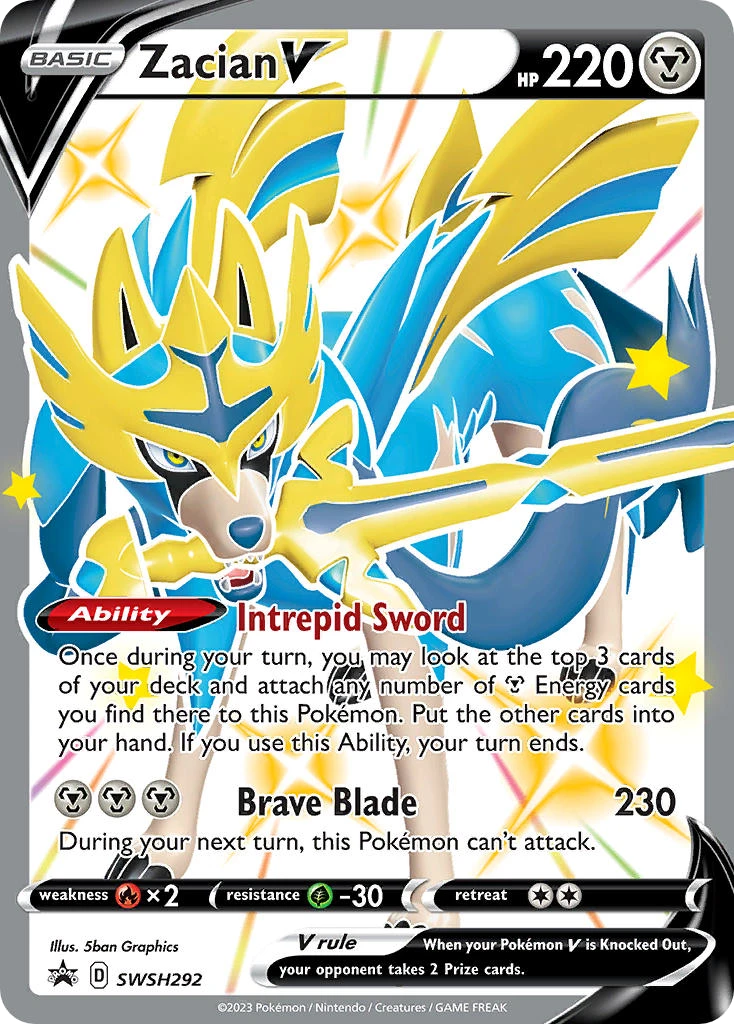 Zacian V, SWSH292