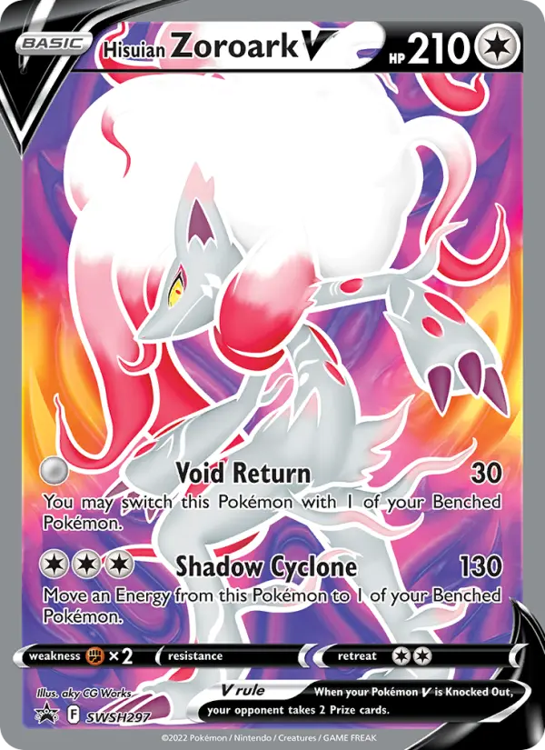 Hisuian Zoroark V, SWSH297