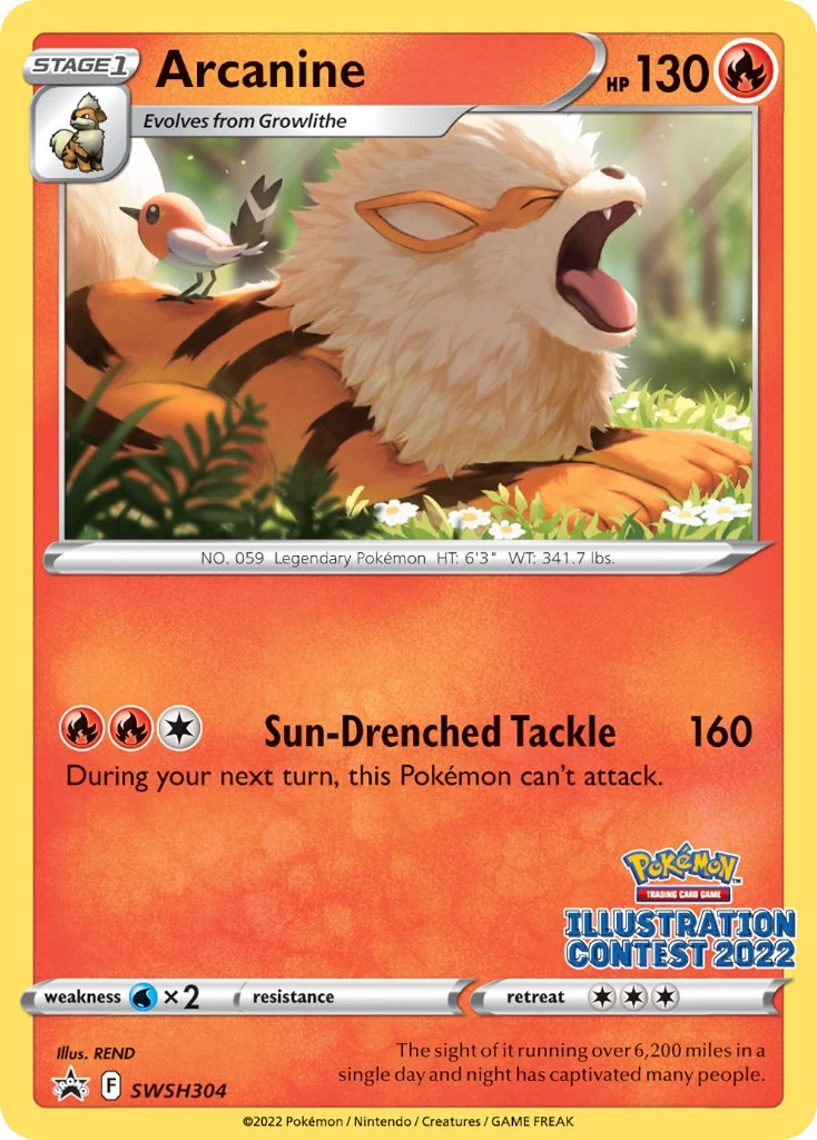 Arcanine, SWSH304