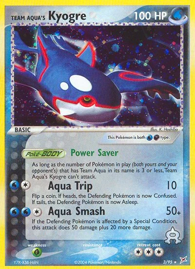 Team Aqua's Kyogre, 3/95