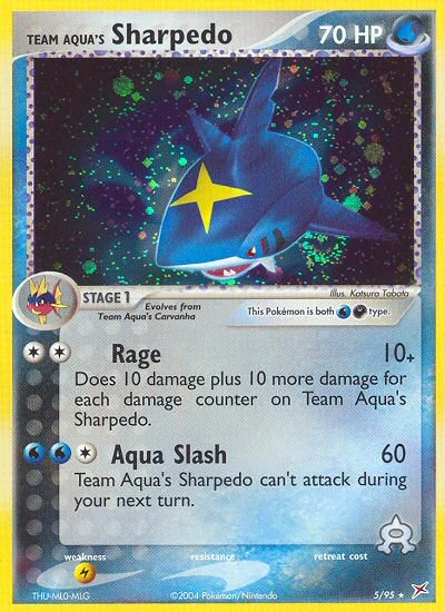 Team Aqua's Sharpedo, 5/95