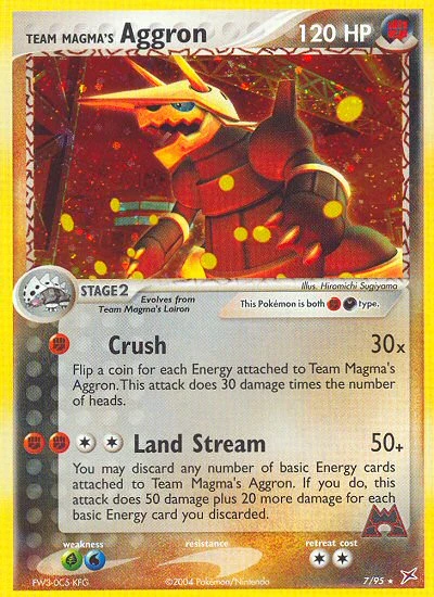 Team Magma's Aggron, 7/95