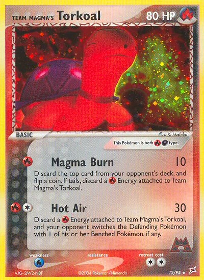 Team Magma's Torkoal, 12/95