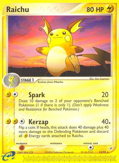Raichu, 13/95