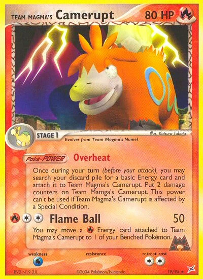 Team Magma's Camerupt, 19/95