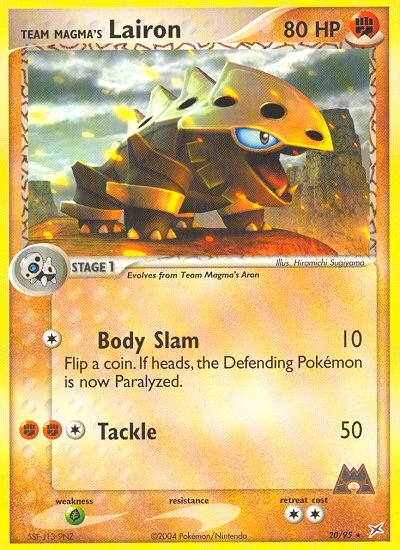 Team Magma's Lairon, 20/95