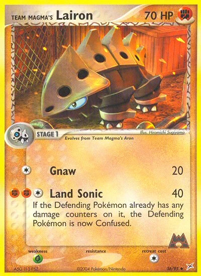 Team Magma's Lairon, 36/95