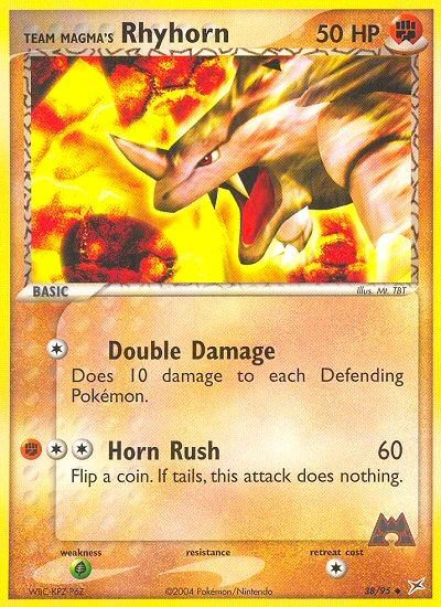 Team Magma's Rhyhorn, 38/95