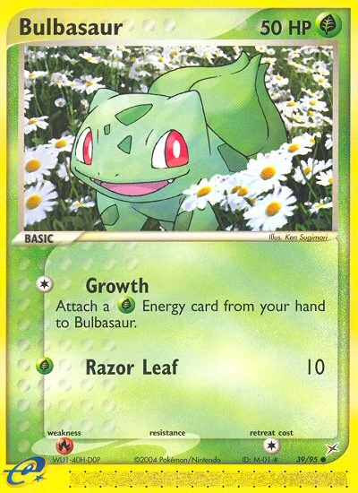 Bulbasaur, 39/95