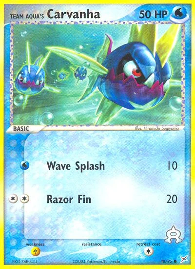 Team Aqua's Carvanha, 48/95