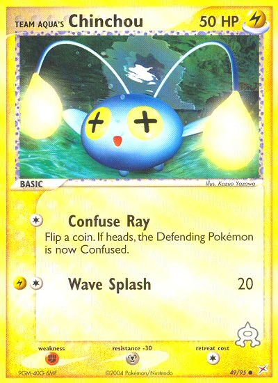 Team Aqua's Chinchou, 49/95