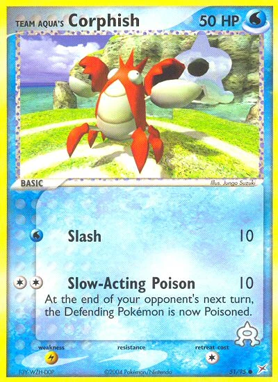 Team Aqua's Corphish, 51/95
