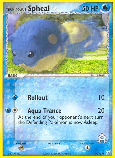 Team Aqua's Spheal, 57/95