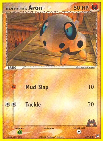 Team Magma's Aron, 58/95