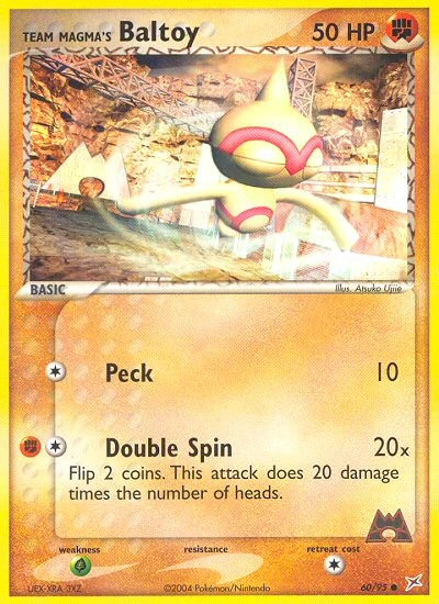 Team Magma's Baltoy, 60/95