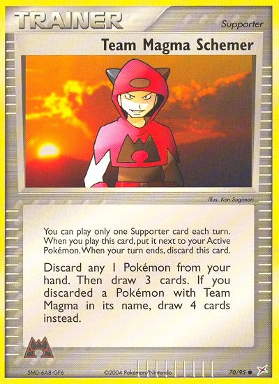 Team Magma Schemer, 70/95