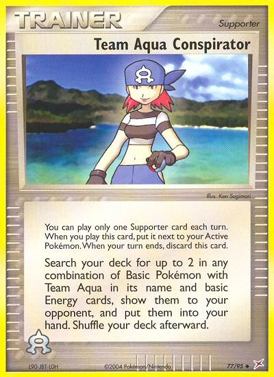 Team Aqua Conspirator, 77/95