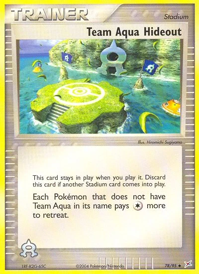 Team Aqua Hideout, 78/95