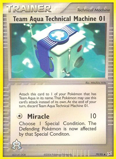 Team Aqua Technical Machine 01, 79/95