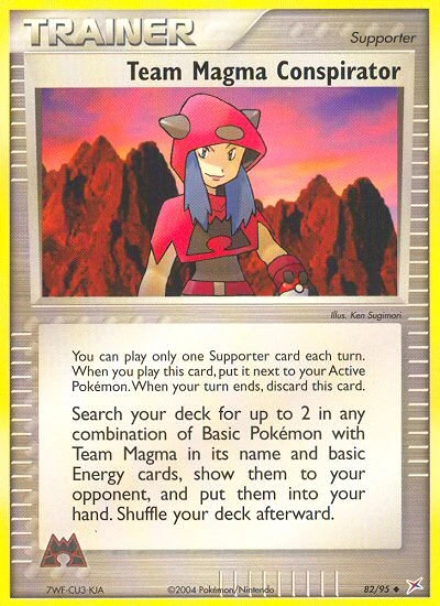 Team Magma Conspirator, 82/95