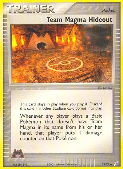 Team Magma Hideout, 83/95
