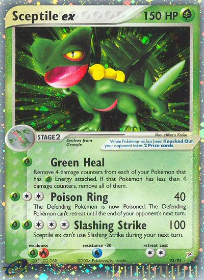 Sceptile ex, 93/95
