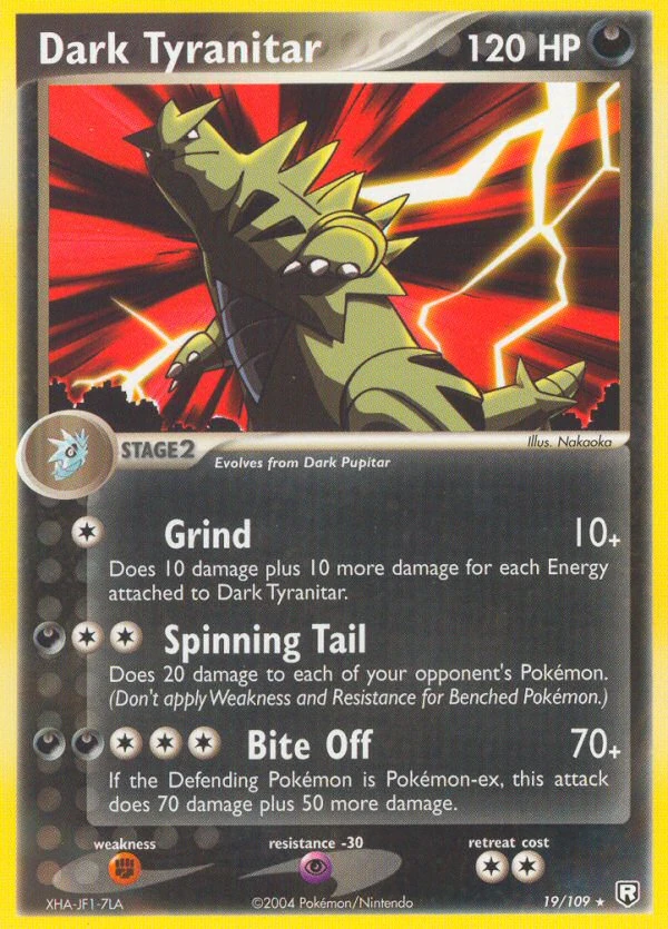 Dark Tyranitar, 19/109