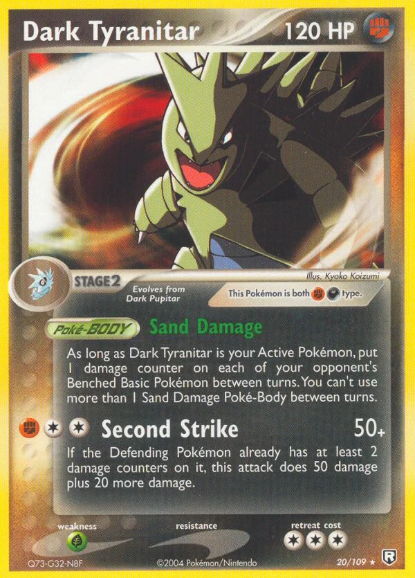 Dark Tyranitar, 20/109
