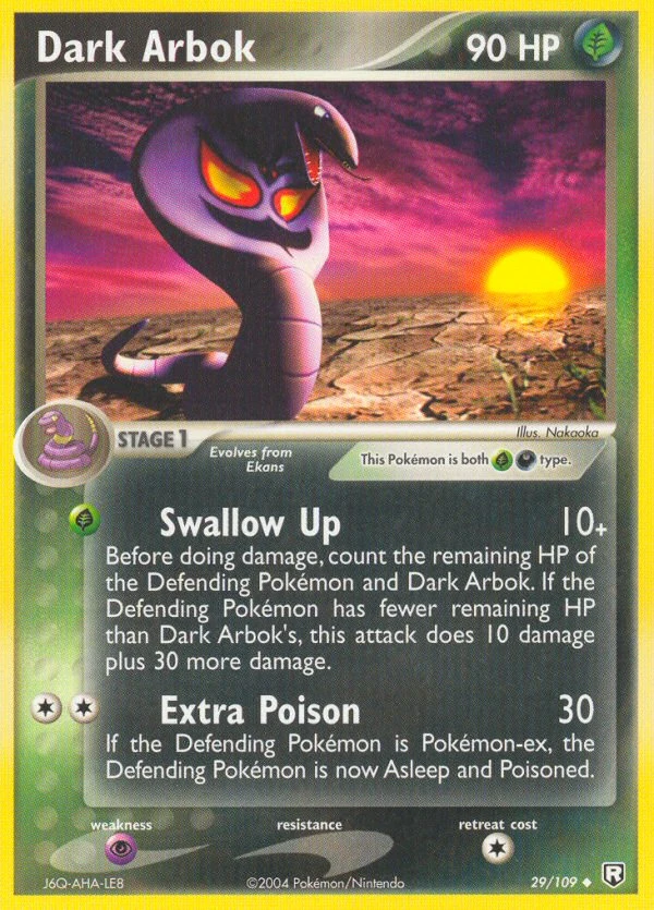 Dark Arbok, 29/109