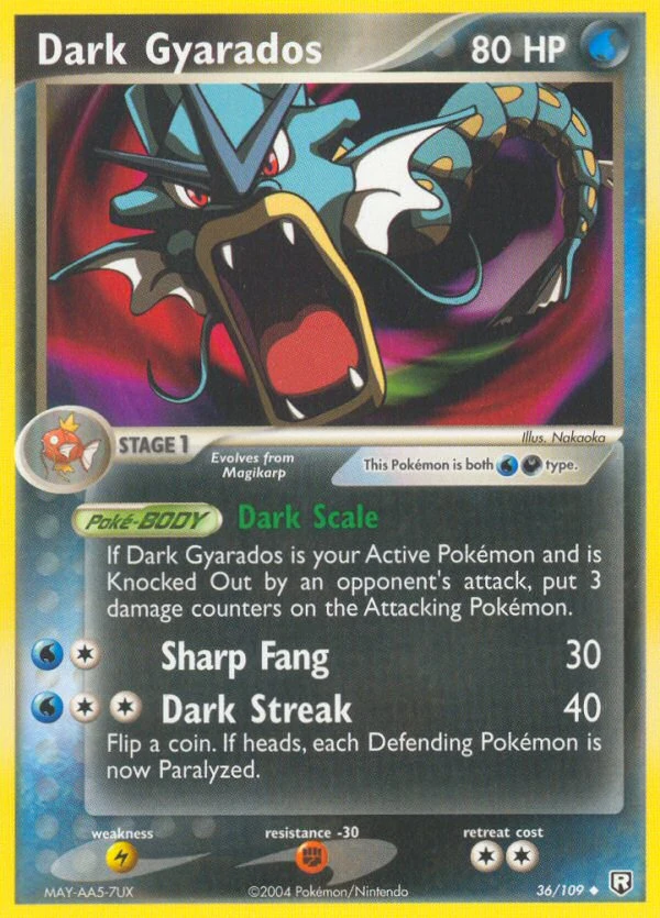 Dark Gyarados, 36/109