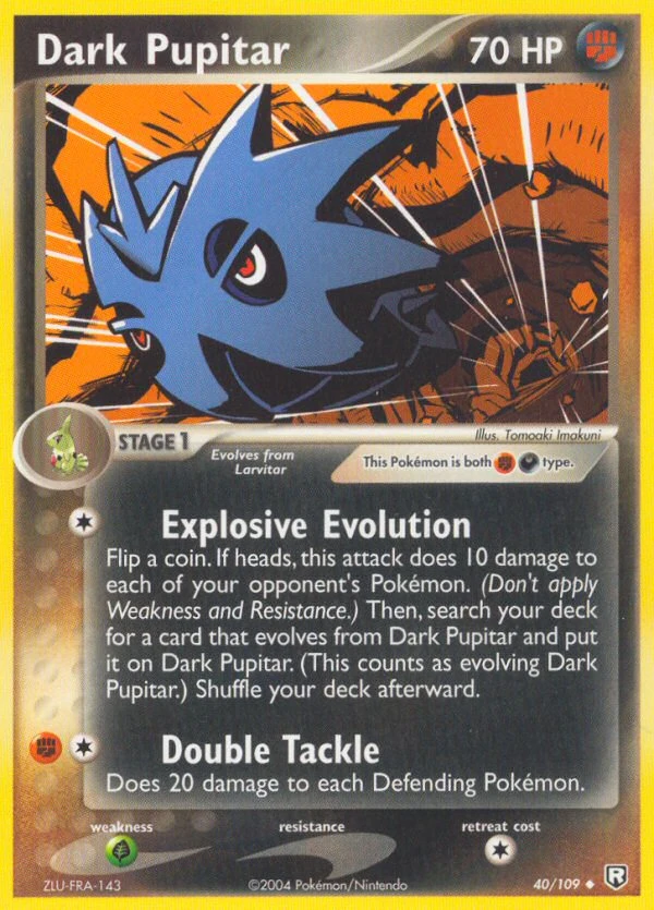 Dark Pupitar, 40/109