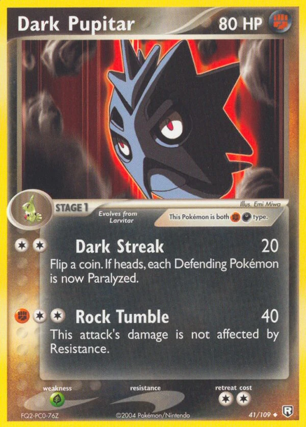 Dark Pupitar, 41/109