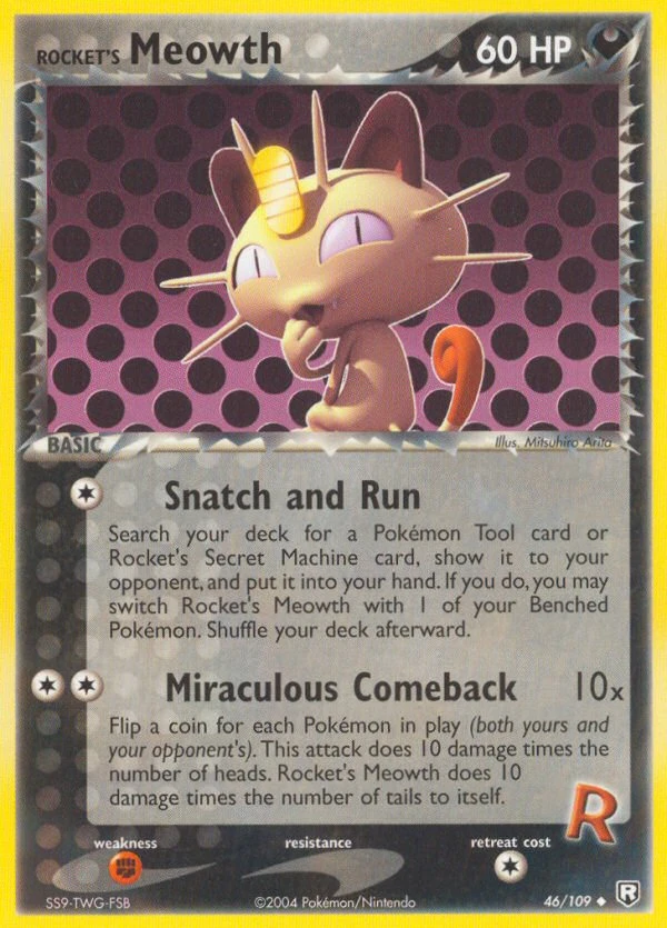Rocket's Meowth, 46/109